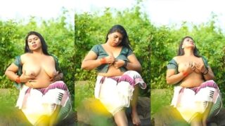 Mallu Model Outdoor Boobs Showing Hot Video